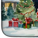 Alaskan Malamute Christmas Dish Drying Mat - Cozy, Festive & Absorbent | 14"x22" Non-Slip & Machine Washable - Image 4