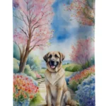 Anatolian Shepherd Spring Garden Kitchen Towel Stylish & Functional Velour Towels