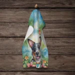 Australian Cattle Dog Luau Kitchen Towel Luxuriously Soft & Highly Absorbent, Perfect for Your Stylish Kitchen - Image 4