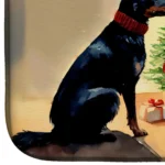 Australian Kelpie Cozy Christmas Dish Drying Mat - Festive & Functional Kitchen Accessory - Image 4
