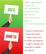 Basenji Fall Kitchen Pumpkins Dish Drying Mat - Absorbent, Machine-Washable, Non-Slip | Seasonal Kitchen Decor - Image 6