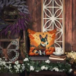 Basenji Fall Throw Pillow - Cozy & Durable 18x18 Fabric Decorative Cushion | Perfect for Indoor & Outdoor Use - Image 5