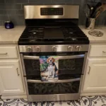 Beagle Spring Garden Kitchen Towel - Plush Velour & Cotton Terry Loop, Ultimate Absorbency & Style - Image 3