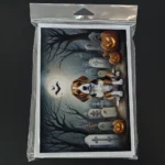 Beagle Spooky Halloween Greeting Cards Pack of 8 - High-Quality, Blank Interiors for Personalized Messages & Festive Celebrations - Image 3