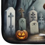 Beagle Spooky Halloween Dish Drying Mat - Festive Kitchen Accessory - Image 4