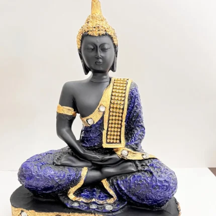 Graceful Polyresin Buddha Idol Showpiece Enhance Your Home Decor & Meditation Spaces