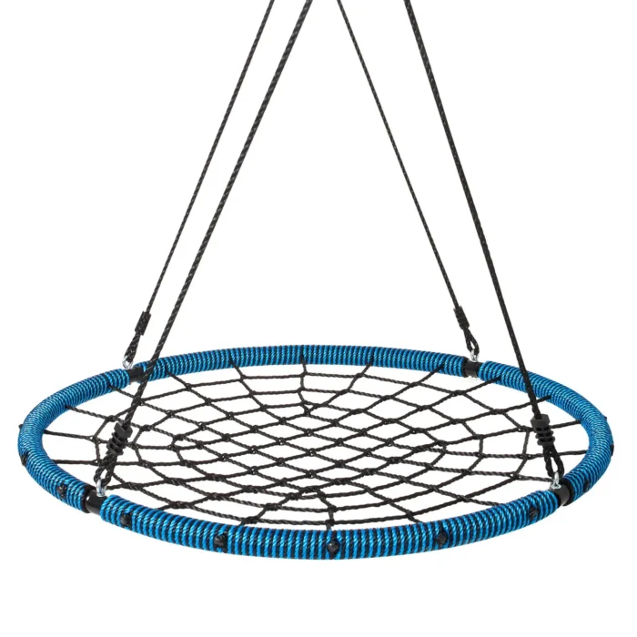 VEVOR 40 Inch Spider Web Saucer Swing - Outdoor Round Kids Swing, 750 lbs Capacity, Weather-Resistant - Image 9