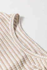 Elouise Stripe Long Sleeve Top - Timeless Stripes, Comfortable Drop Shoulder Design - Image 8