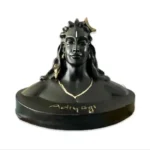 Elegant Adiyogi Statue for Car Dashboard, Pooja, Gift & Home Decor - 6" Spiritual Idol
