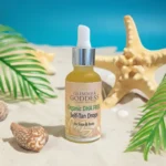 Organic DHA FREE Self Tan Drops for Face & Body 1 oz. - Natural, Nourishing Tan - Image 3