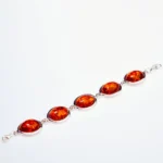 Amber Serenity Bracelet - Premium Baltic Amber & Sterling Silver Jewelry