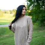 Aura Cable Knit Sweater Dress - Cozy, Stylish & Perfect for Any Occasion