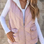 Lillian Fleece Lined Quilted Vest - Cozy, Stylish & Practical for Cold Weather