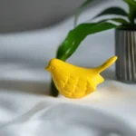 Vibhsa Bird Figurines - Yellow Handcrafted Table Top Decor | Symbols of Health & Happiness | Unique Housewarming Gift - Image 3