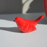 Vibhsa Bird Figurines Symbols of Health & Happiness (Red) - Handcrafted Table Top Decor for Home & Office - Image 6