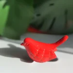 Vibhsa Bird Figurines Symbols of Health & Happiness (Red) - Handcrafted Table Top Decor for Home & Office - Image 3