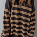 Adeline Stripe Oversized Sweater - Chic & Cozy, Perfect for Any Outfit | Shop Now