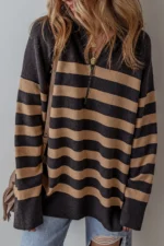 Adeline Stripe Oversized Sweater - Chic & Cozy, Perfect for Any Outfit | Shop Now