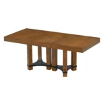 Rustic 7-Piece Extendable Dining Table Set - 76.4'' Table with 18'' Removable Leaf, 2 Arm Chairs & 4 Armless Chairs, Brown - Image 4