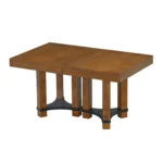 Rustic 7-Piece Extendable Dining Table Set - 76.4'' Table with 18'' Removable Leaf, 2 Arm Chairs & 4 Armless Chairs, Brown - Image 6