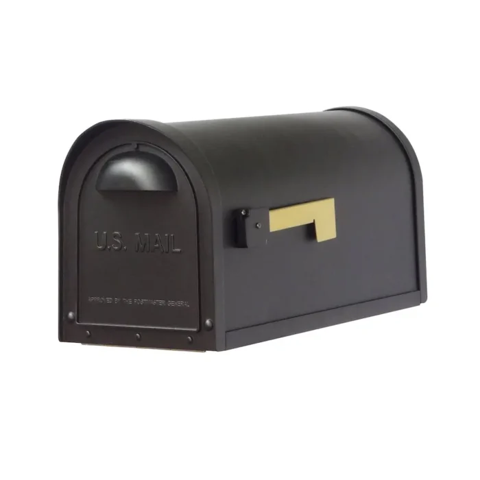 Classic Curbside Mailbox with Albion Durable Mailbox Post - Rustproof Aluminum & Powder Coated Finish - Image 6