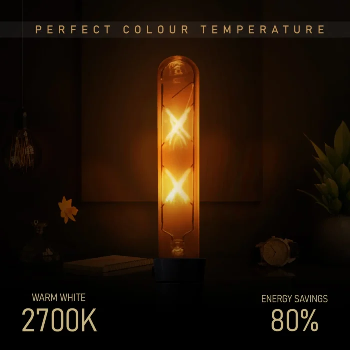 4W T185 B22 LED Non Dimmable Vintage Filament Light Bulb Energy-Saving, Eco-Friendly, Perfect for Cozy Atmospheres - Image 6