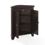 Lydia Corner Cabinet Espresso - Space-Saving and Functional Furniture for Your Home - Image 8