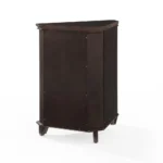 Lydia Corner Cabinet Espresso - Space-Saving and Functional Furniture for Your Home - Image 9