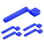 5Core Professional Guitar String Winder with Bridge Pin Remover - Ergonomic, Durable & Universal Compatibility - Blue, Pack of 5 - Image 2