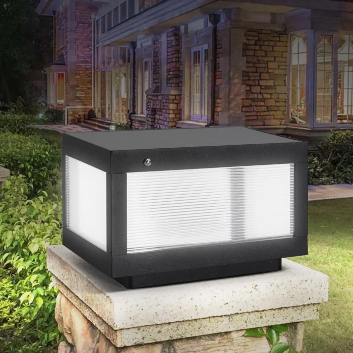 Solar Wall Lamp with Dimmable LED - Energy Efficient, IP65 Waterproof Outdoor Lighting Solution - Image 1