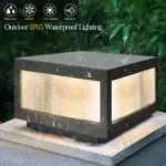 Solar Wall Lamp with Dimmable LED - Energy Efficient, IP65 Waterproof Outdoor Lighting Solution - Image 6