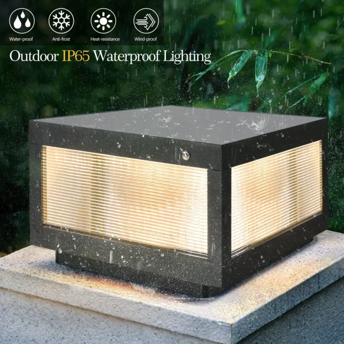 Solar Wall Lamp with Dimmable LED - Energy Efficient, IP65 Waterproof Outdoor Lighting Solution - Image 6