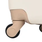 Premium 3-Piece Expandable ABS Hardshell Luggage Sets with Spinner Wheels & TSA Lock in Ivory and Golden - 20''/24''/28'' Durable, Lightweight, and Stylish Suitcase Set - Image 7