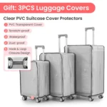 3 Piece Luggage Set (20/24/28 Inch) - TSA Lock & Expandable Lightweight PC Hard Shell Suitcase - Airline Approved Spinner Wheels - Image 2