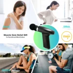 MachForce Duo Pro Massage Gun - Dual Head, Multiple Speed Settings, High-Performance, Portable & Rechargeable - Image 4