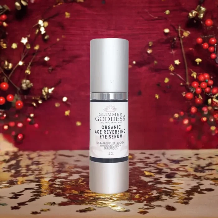 Organic Age Reversing Eye Serum - Instantly Firms, Moisturizes & Brightens | Anti-Aging Formula - Image 2