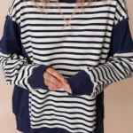 Sage Exposed Seam Loose Fit Sweatshirt | Cozy & Stylish | High-Quality Fabric