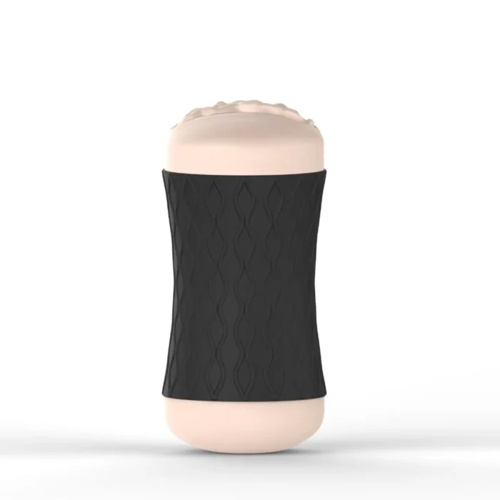 Different Strokes Double Ended Masturbator - Dual Pleasure Openings & Textured Grip | Premium Silicone - Image 2