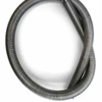 Premium KF25 Stainless Steel Vacuum Hose - 5-Foot Length for Industrial and Freeze Dryer Pumps