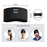 Cloud Headband with Bluetooth Speakers Ultimate Comfort for Sleep & Sports | Wireless, Stylish & Easy to Clean - Image 9