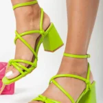 Leah Chunky Heeled Ankle Strap Sandals - Comfort & Elegance in Every Step