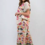 Marlee Button Down Printed Summer Top - Chic, Breezy & Versatile Women's Fashion