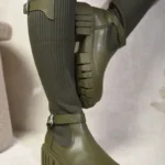 Stylish Stretch Knee High Chunky Sock Boots - Cozy and Trendy Footwear for Cool Weather