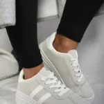 Stylish Kaylee Lace Up Platform Trainers - Height & Comfort Perfectly Combined