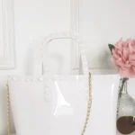 Trendy Stud Detail Cross Body Bag - Chic Faux Leather Handbag for Everyday Use
