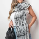 Maddison Printed Wrap Scarf - Elegant, Soft, Versatile & Perfect For All Seasons