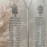 Jiya Diamante Drop Earrings - Elegant Gold-Plated Hypoallergenic Jewelry for Any Occasion