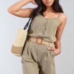 Rebecca Belted High Waist Shorts Chic and Comfortable Summer Essentials