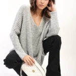 Rebecca Oversized Chunky Knitted Jumper - Cozy & Stylish Winter Essential for Women