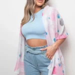 Zoe Summer Wrap Scarf with Vibrant Large Polka Dots - Lightweight & Breathable Accessory | Perfect For Any Occasion